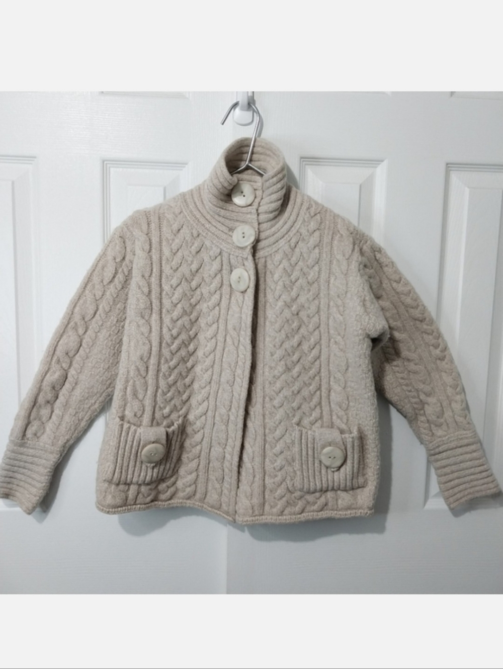 Aran Crafts 100% Merion Wool Sweater, Size M‎